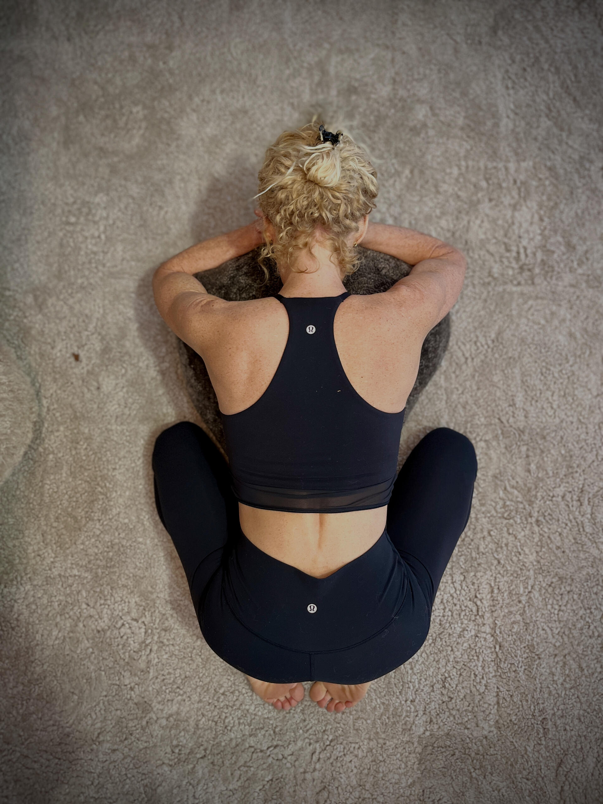 Shannon Turner Yoga Therapist & Eat, Breathe, Thrive Facilitator - Child's pose